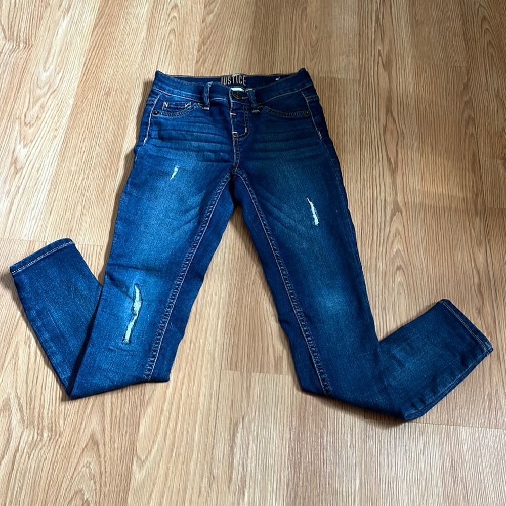 Justice Size 10 Slim Mid Rise Jeggings